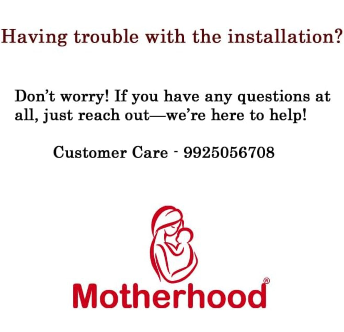 MOTHERHOOD Automatic Cradle kit Automatic ghodiya kit Swing Patented Double Bearing System without remote control (Ghodiya not included)