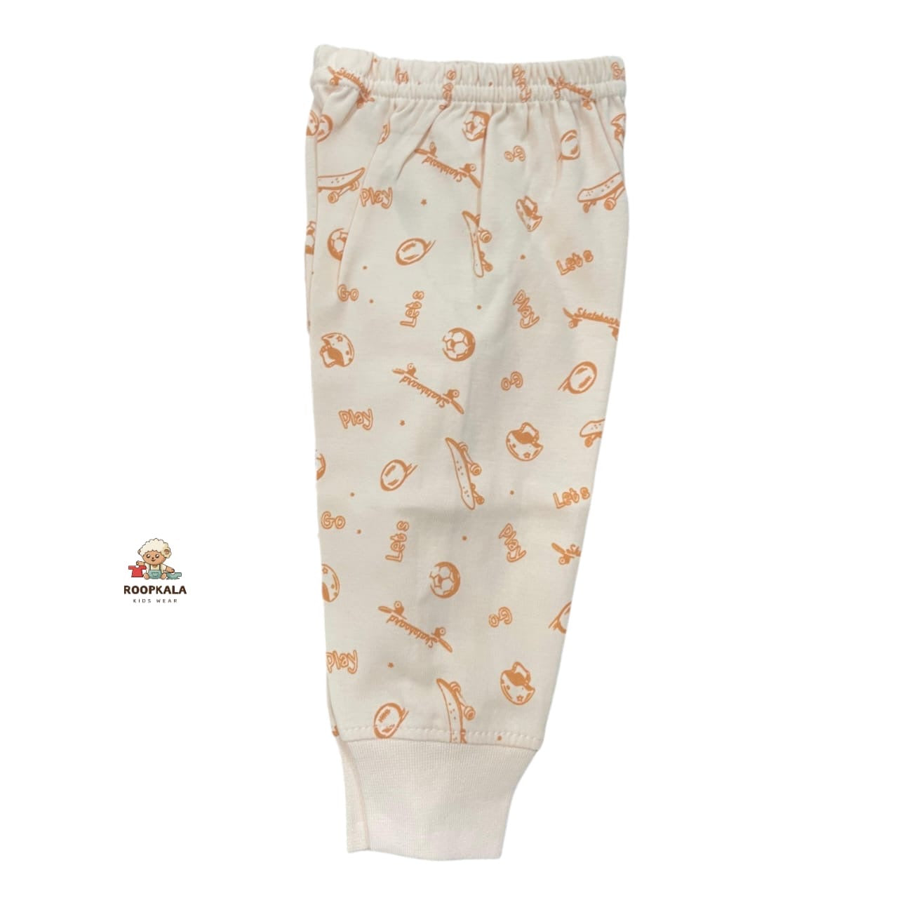Baby Cotton Suit – Soft & Comfortable Daily Wear for 0-3months (cream)