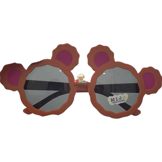 Kids Round Sunglasses Micky mouse style (orange)