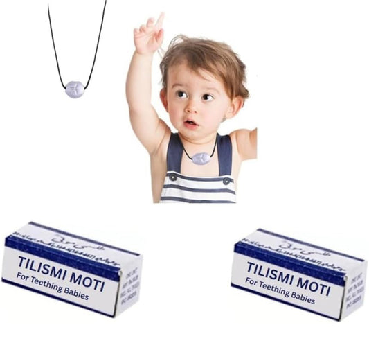 Pack of 2 Original Tilismi Moti for Teething Babies by S. Abdur Rasheed for Kids