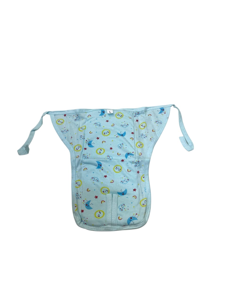 Soft Padded Baby Langot/Diaper – Washable & Reusable Cotton Comfort (blue)