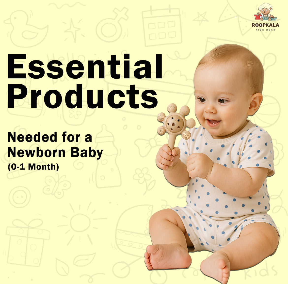 Essential Products Needed for a Newborn Baby (0–1 Month)
