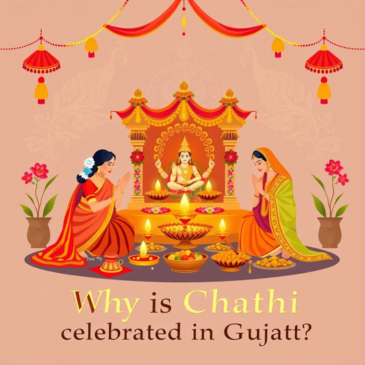 Why is Chatthi ceremony celebrated in Gujarat