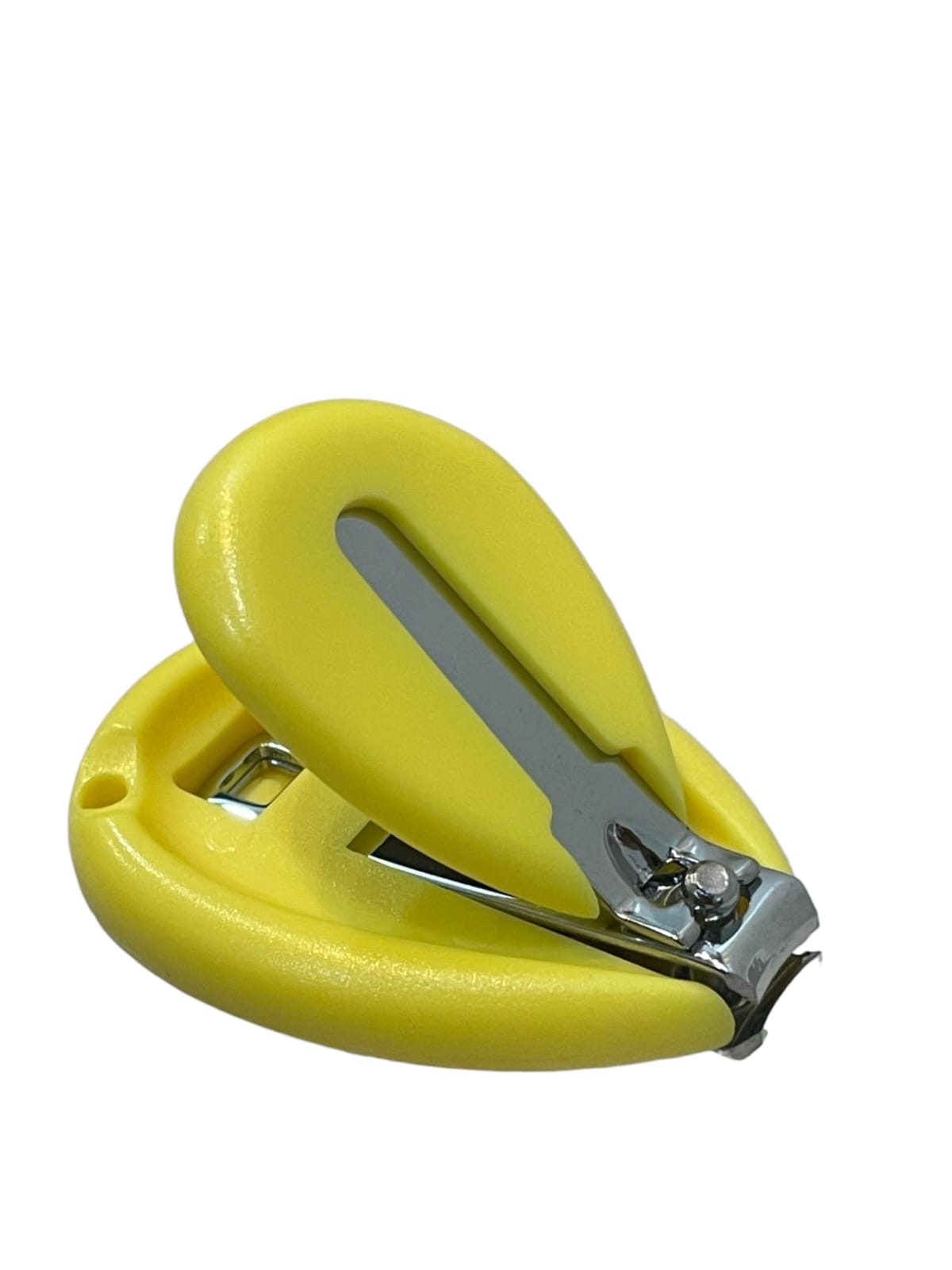 Safe Baby Nail Cutter | Small & Gentle Nail Clipper for Newborns and Infants | Easy Grip & Skin Protection yellow