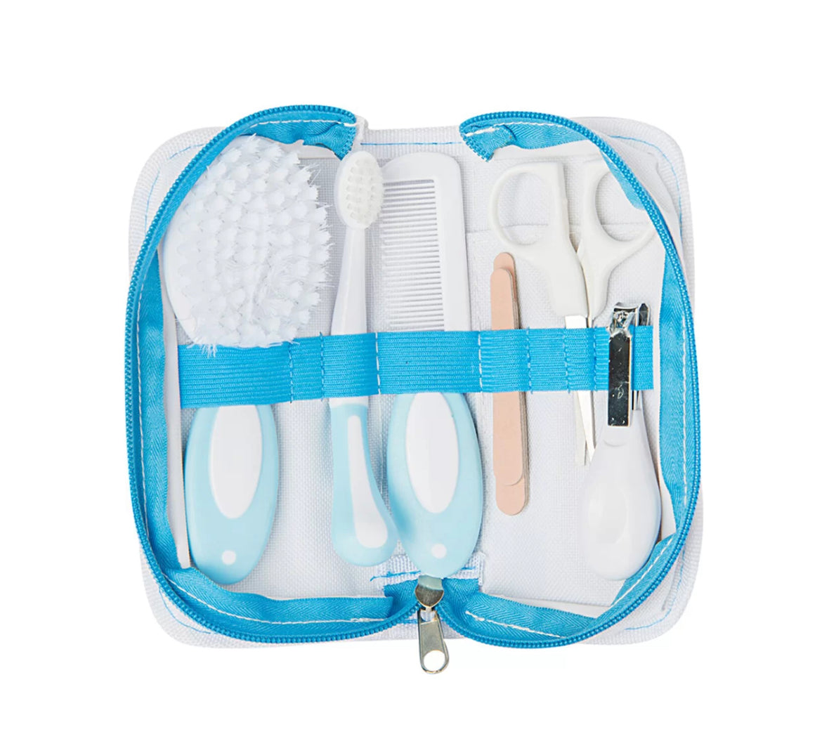 Baby Grooming Kit – 6 in 1 Essential Care Set (Blue)