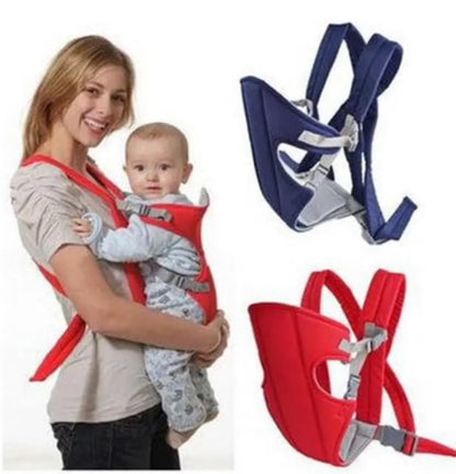 Baby Carrier Bag Adjustable with Comfortable Head Support & Buckle Straps(blue)