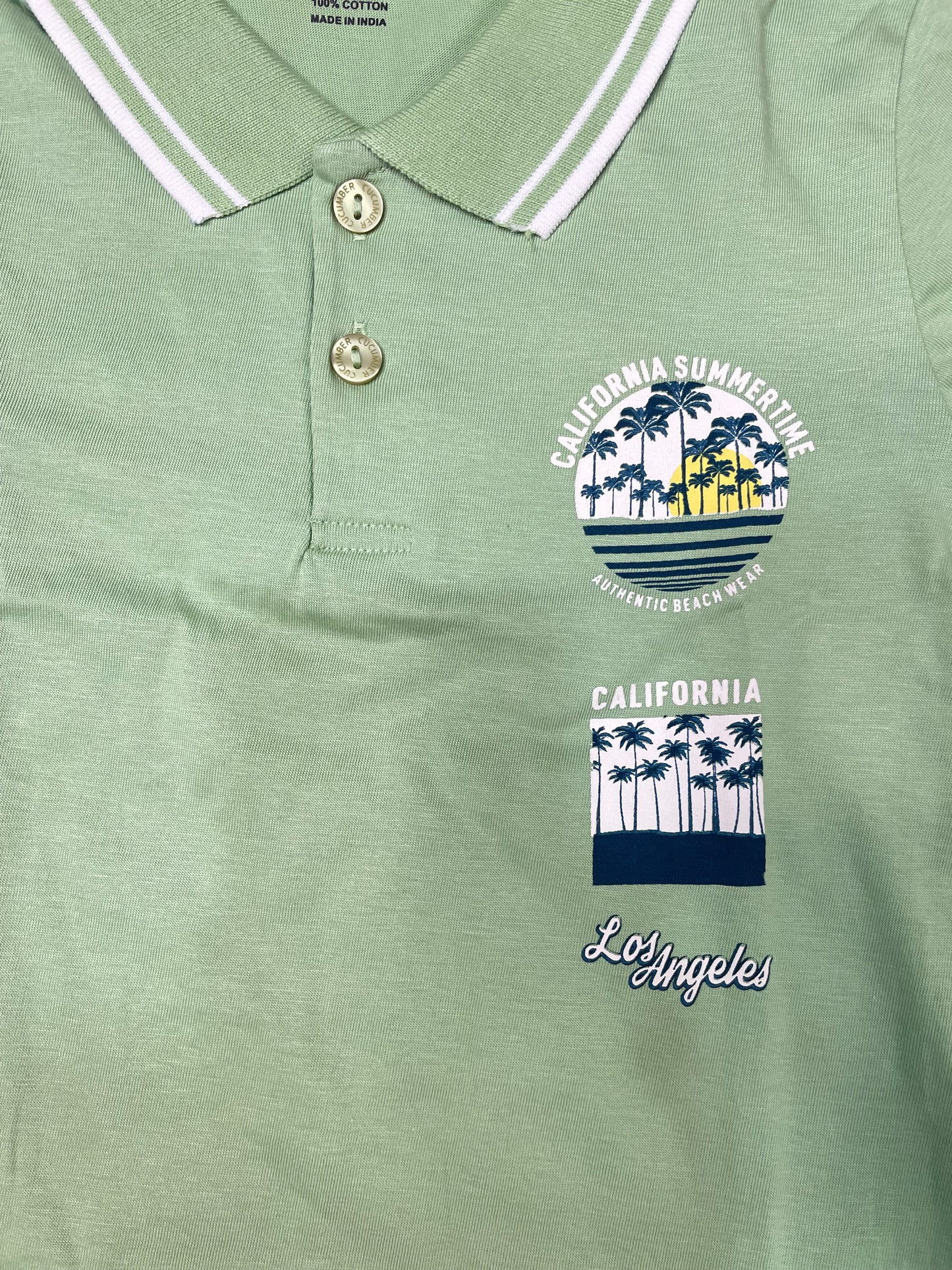 Premium Summer Outfit Set for Boys – Polo T-Shirt & Shorts | 2-3 Years (green-pista)