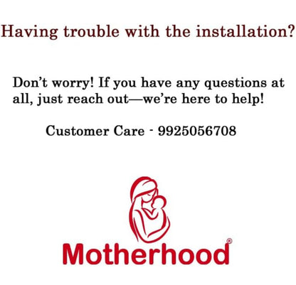 MOTHERHOOD Automatic Cradle kit Automatic ghodiya kit Swing Patented Double Bearing System without remote control (Ghodiya not included)