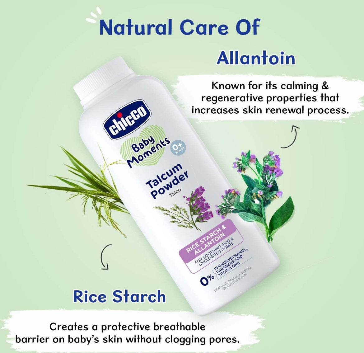 CHICCO BM TALCUM POWDER 300G