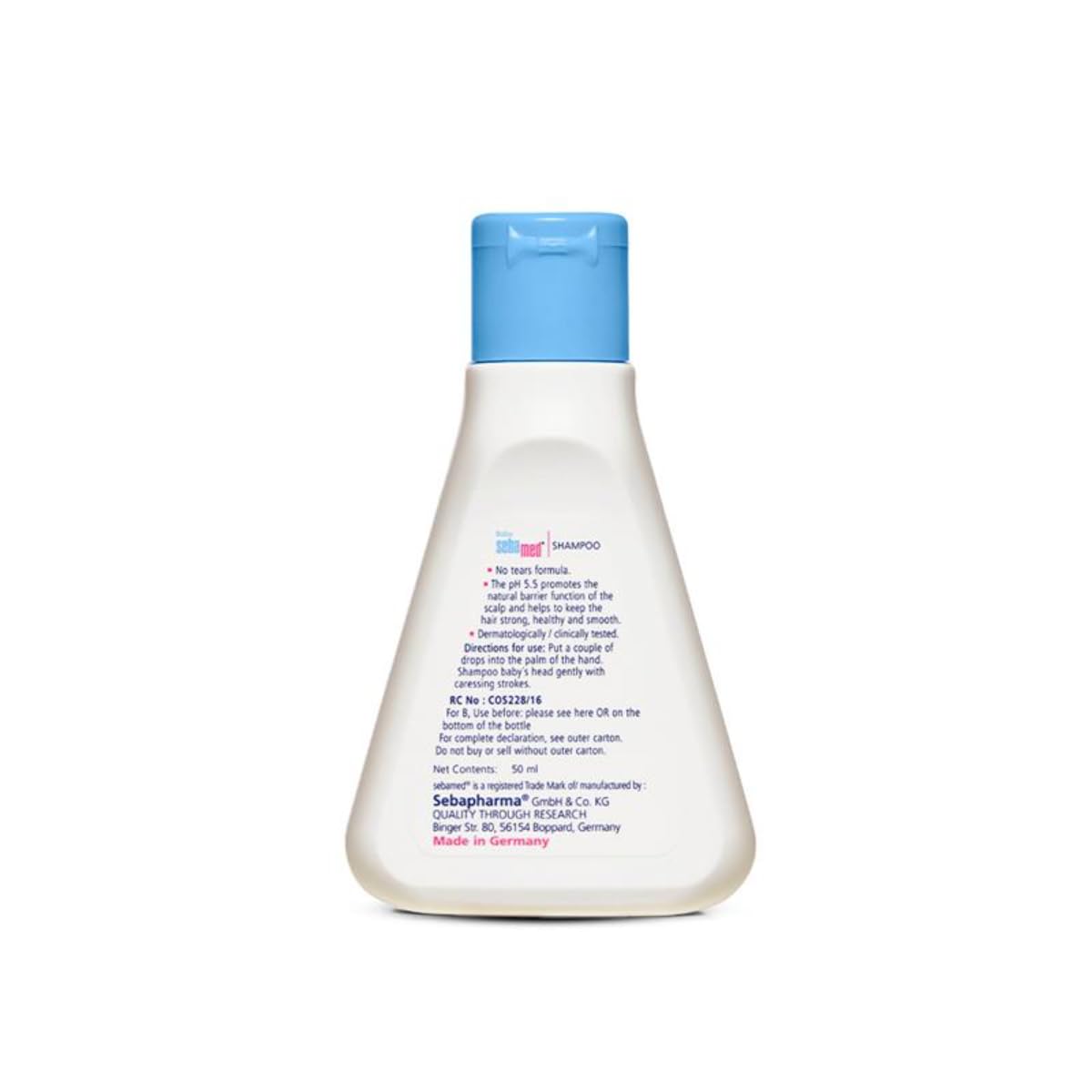 Sebamed Baby Shampoo|pH 5.5| Soap Free| No Tears | 150 ml