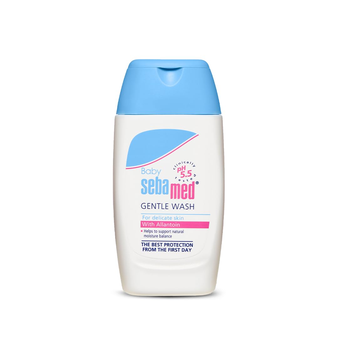 Sebamed Baby Gentle Wash|pH 5.5|Baby Body Wash|Soap Free|Tear Free|200ml