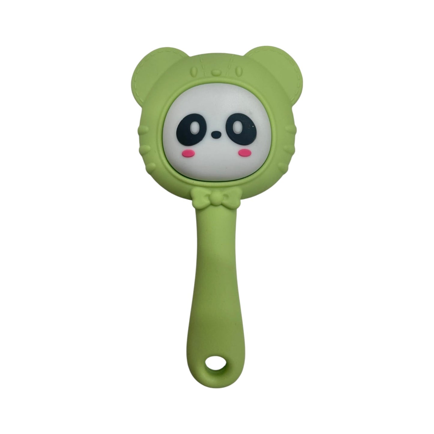 Teether for Baby | Musical Rattle Teethers for 3 to 24 Months | Silicone Rattle Teether | BPA-Free for Easy Teething |Green
