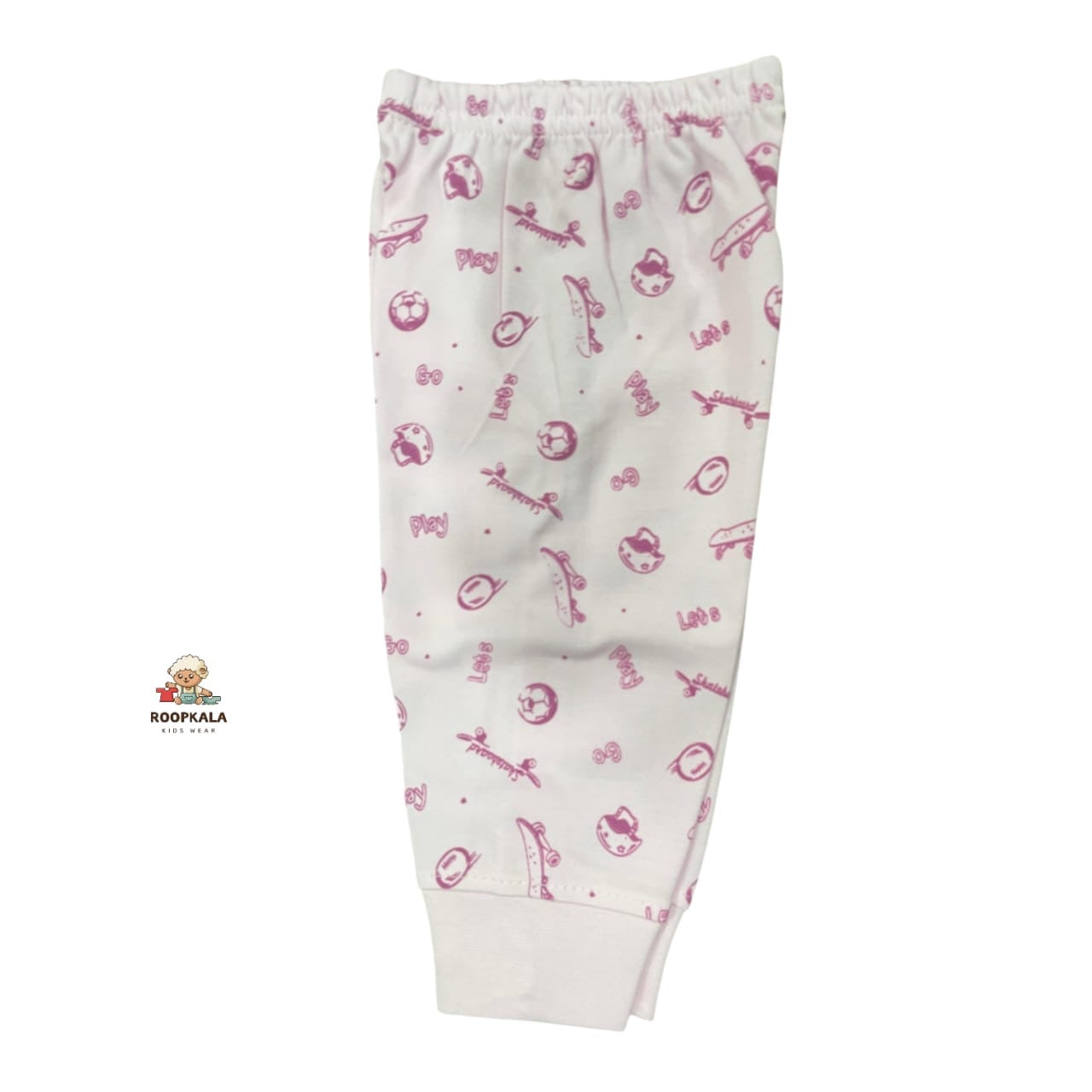 Baby Cotton Suit – Soft & Comfortable Daily Wear for 0-3months  (light pink)
