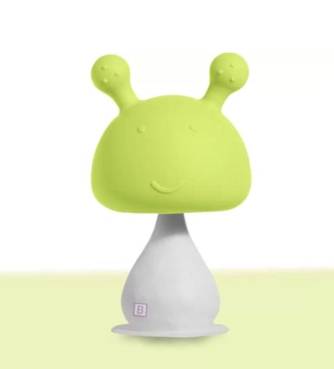 Baby Teether Toys Rattle Mushroom Shape, Baby Teether Silicone Teether (mix any colour)