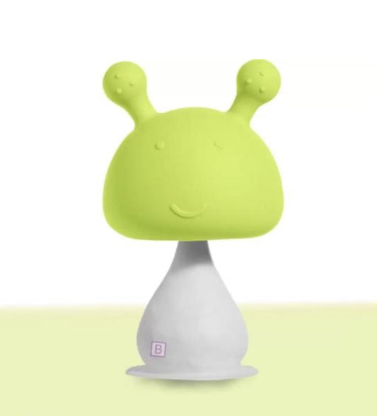 Baby Teether Toys Rattle Mushroom Shape, Baby Teether Silicone Teether (mix any colour)