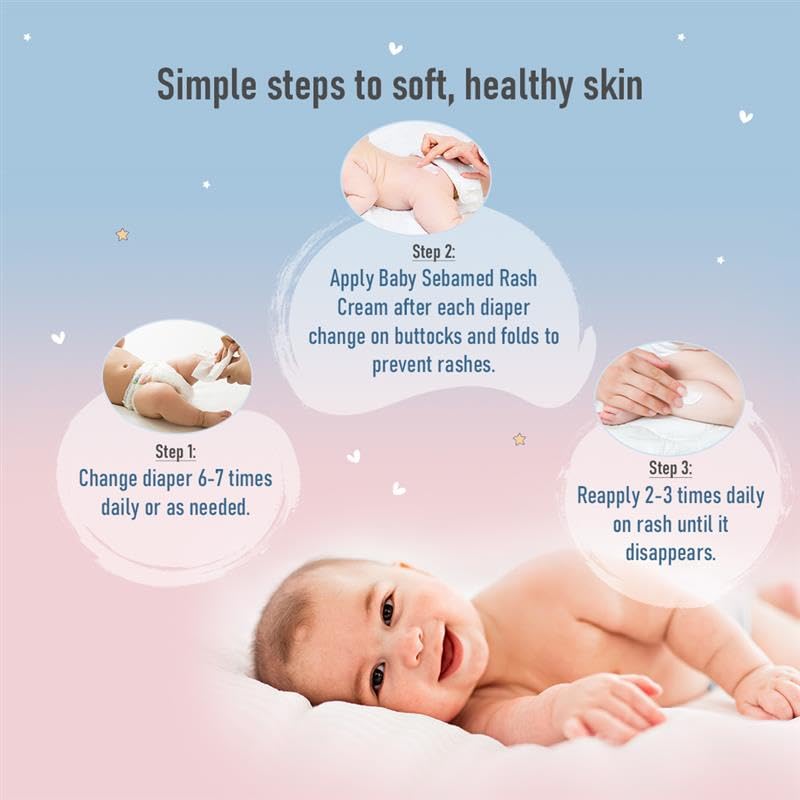 Sebamed Baby Rash Cream|pH 5.5|Ideal for Diaper Rashes|100 ml