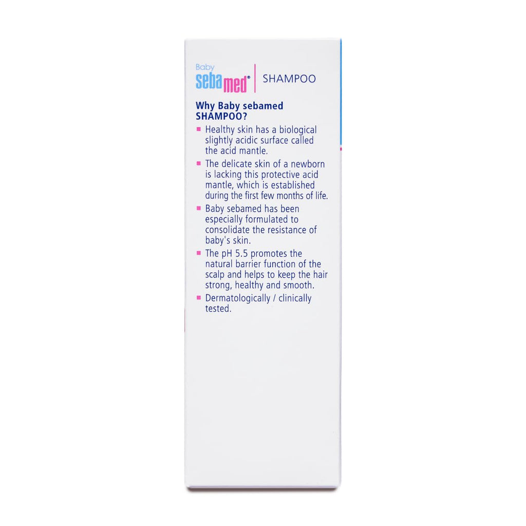 Sebamed Baby Shampoo|pH 5.5| Soap Free| No Tears | 150 ml