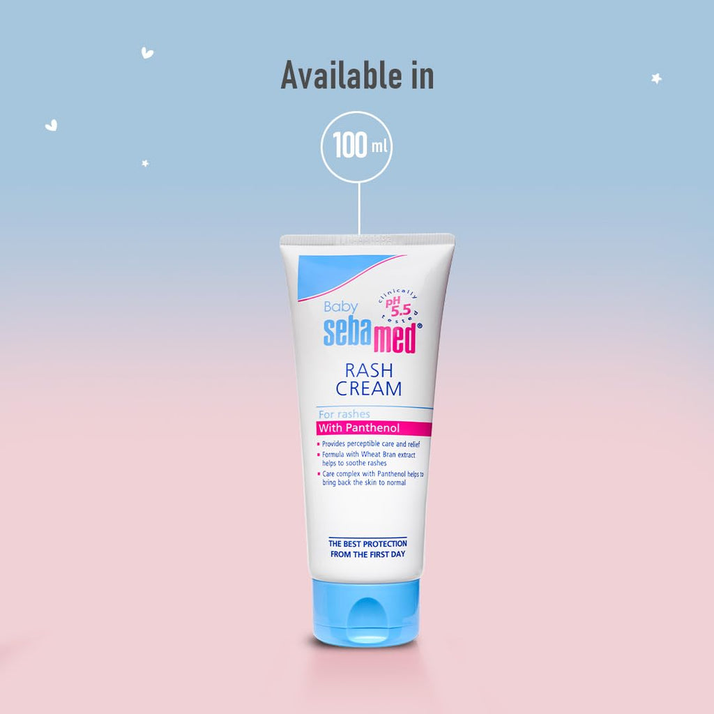 Sebamed Baby Rash Cream|pH 5.5|Ideal for Diaper Rashes|100 ml