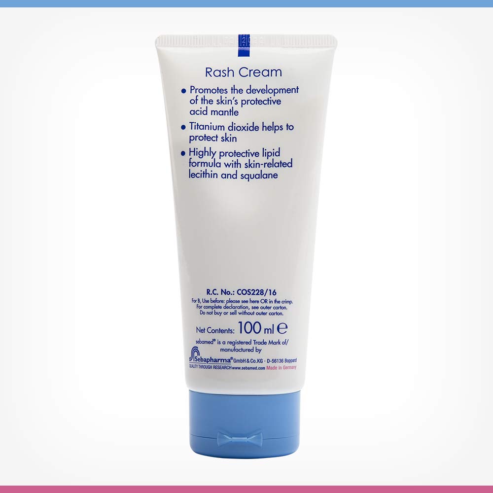 Sebamed Baby Rash Cream|pH 5.5|Ideal for Diaper Rashes|100 ml