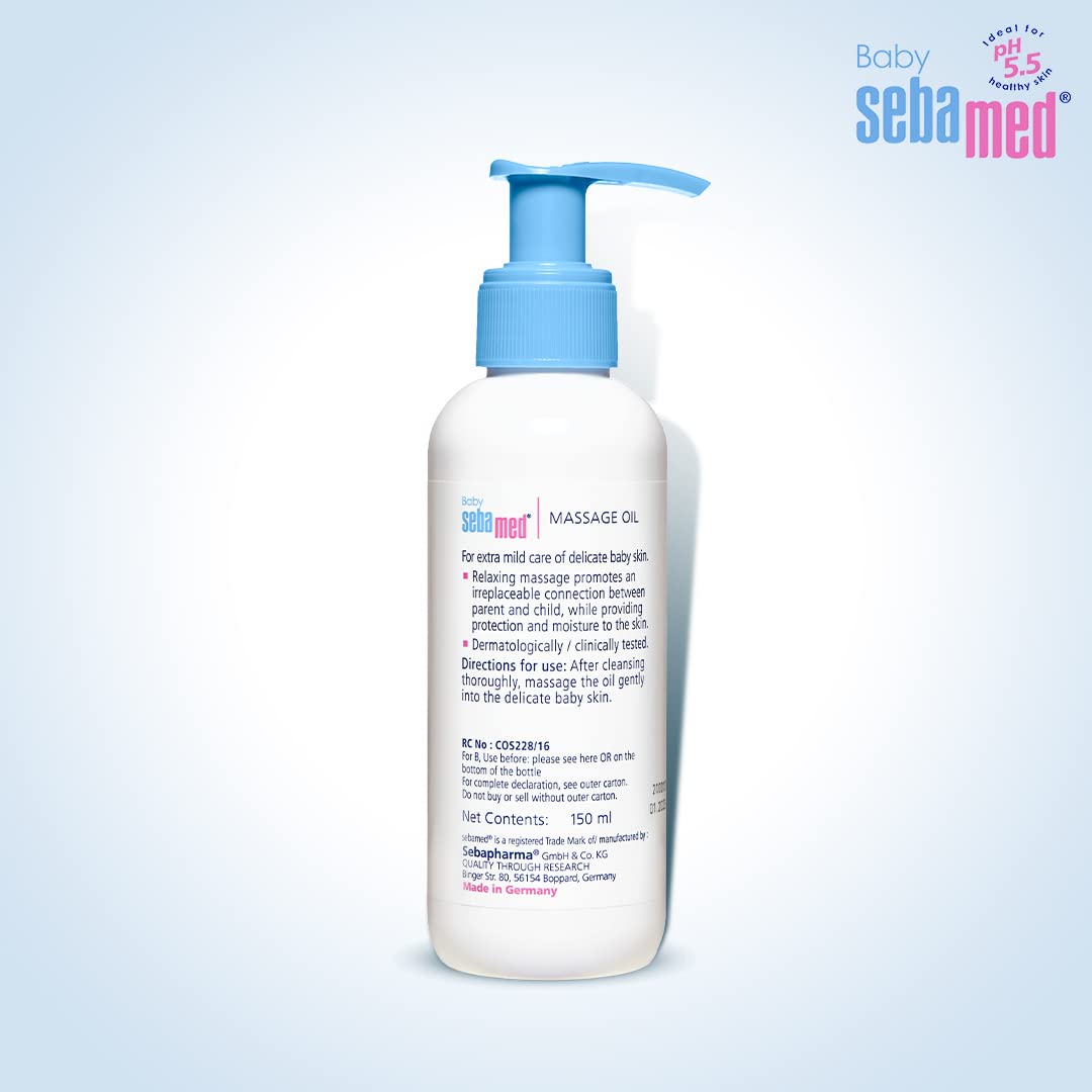 Sebamed Baby Massage Oil| With Soya Oil|150 ml