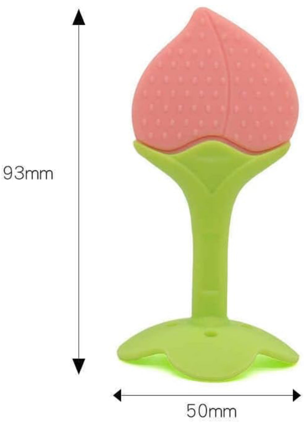 Silicon Baby Teething Toys for 3+ Months Baby, BPA Free Baby Teether Sensory Toy