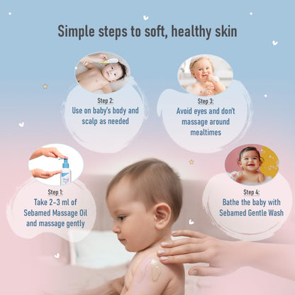 Sebamed Baby Massage Oil| With Soya Oil|150 ml