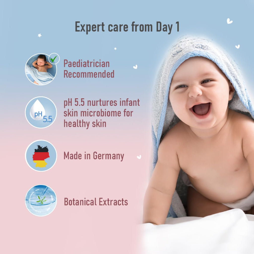 Sebamed Baby Cleansing Bar 100g|Ph 5.5 | With Panthenol|No tears & Soap Free bar| For Delicate skin