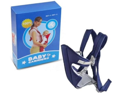 Baby Carrier Bag Adjustable with Comfortable Head Support & Buckle Straps(blue)