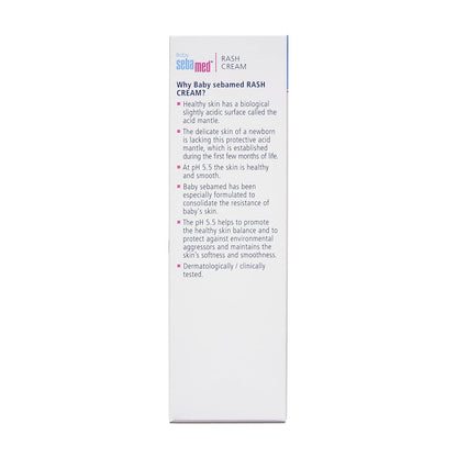 Sebamed Baby Rash Cream|pH 5.5|Ideal for Diaper Rashes|100 ml