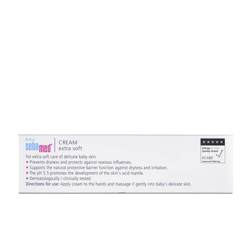 Sebamed Baby Cream Extra Soft|pH 5.5|Ideal for Dry Skin|50 ml