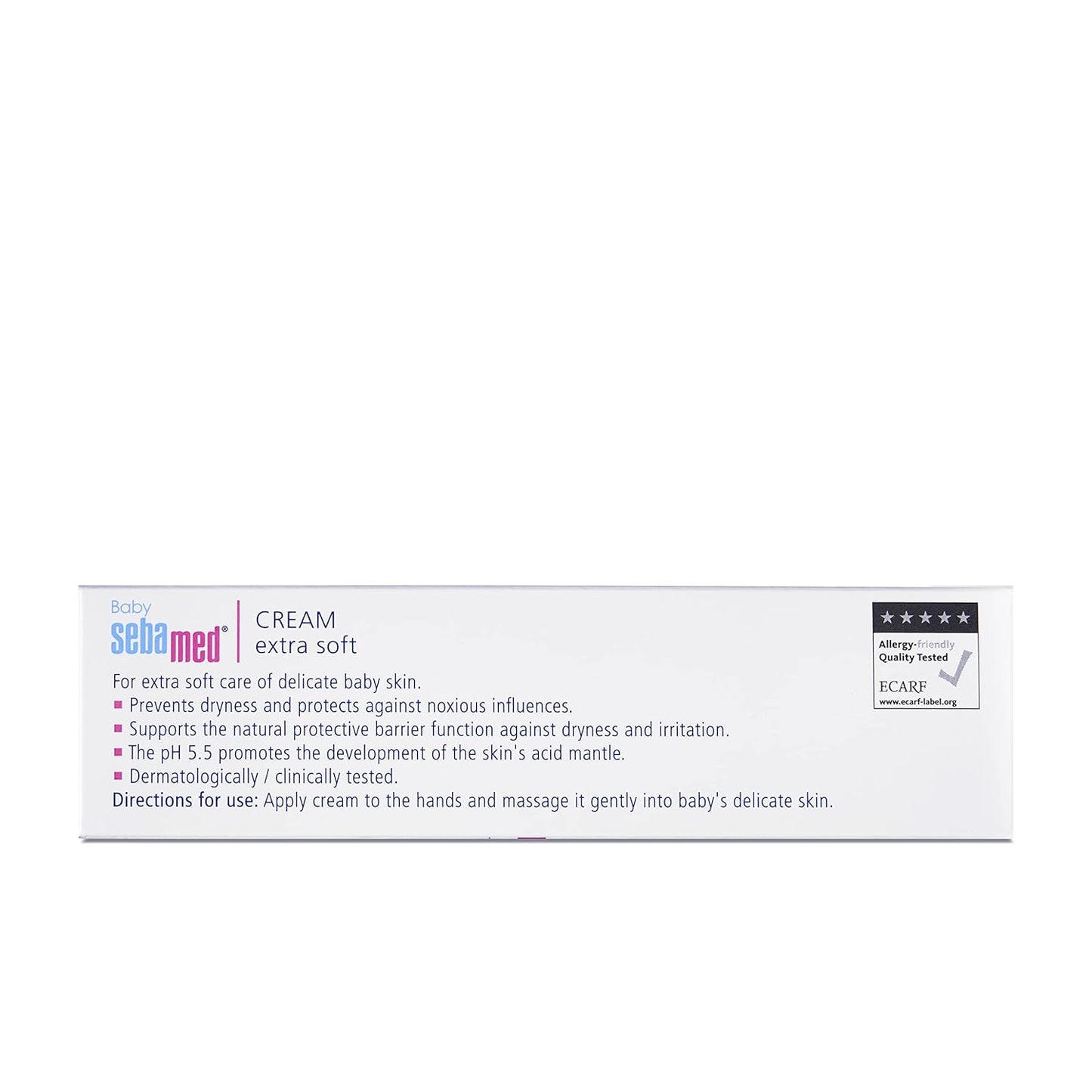 Sebamed Baby Cream Extra Soft|pH 5.5|Ideal for Dry Skin|50 ml