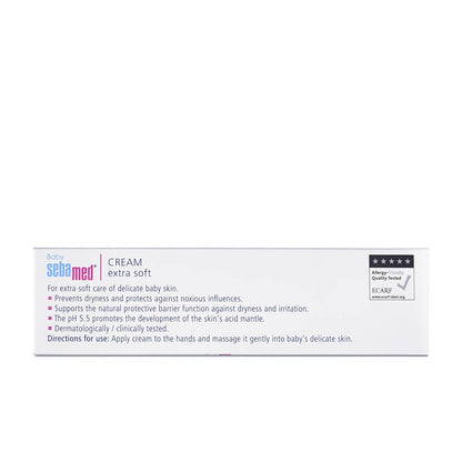 Sebamed Baby Cream Extra Soft|pH 5.5|Ideal for Dry Skin|50 ml