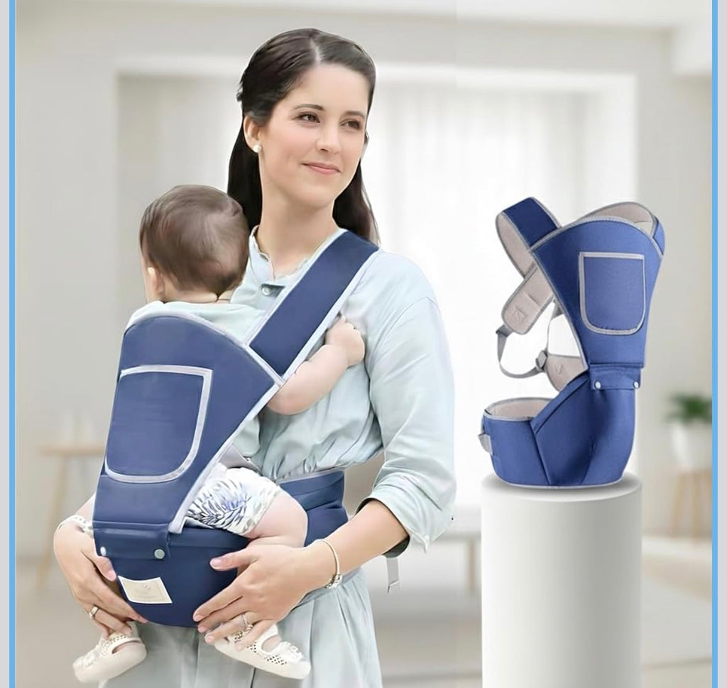 Baby Hip Seat Carrier | Adjustable Baby Carrier with Lumbar Support | Soft & Comfortable Travel Carrier for Infants & Toddlers |20 kg capacity
