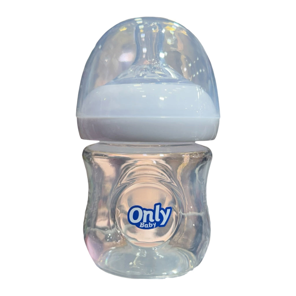 125ml Baby Feeding Bottle | Compact Newborn Feeding Bottle | Easy-Grip Infant Milk Bottle