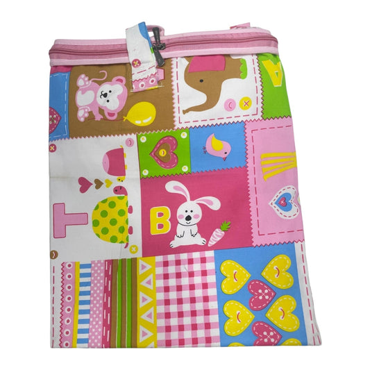 100% Cotton Baby Khoya with Cute Print – Soft, Breathable & Gentle on Skin (pink)