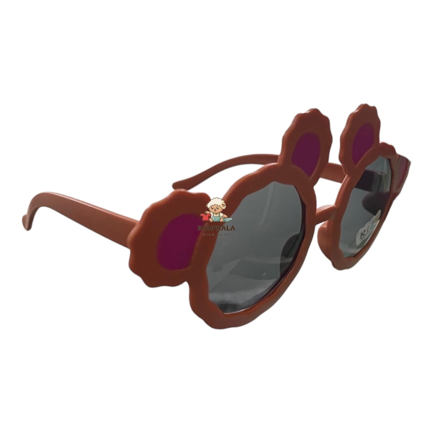Kids Round Sunglasses Micky mouse style (orange)