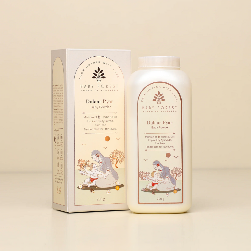 Baby forest Talc-Free Baby Powder Dulaar Pyar 200g