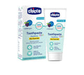Chicco Toothpaste for Kids, Best for Baby (1y-6y), bubblegum Flavour, 50g | Fluoride-Free & Low Abrasive | Removes Plaque, Helps Prevent Cavities | IDA Accepted