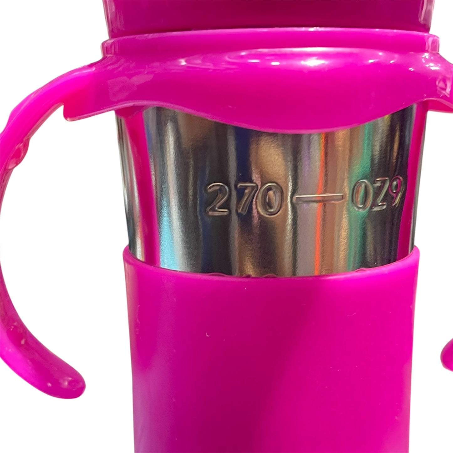 3-in-1 Baby Feeding Bottle with Handles | Stainless Steel Sipper & Straw Cup | BPA Free Toddler Bottle
