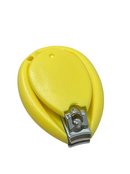 Safe Baby Nail Cutter | Small & Gentle Nail Clipper for Newborns and Infants | Easy Grip & Skin Protection yellow