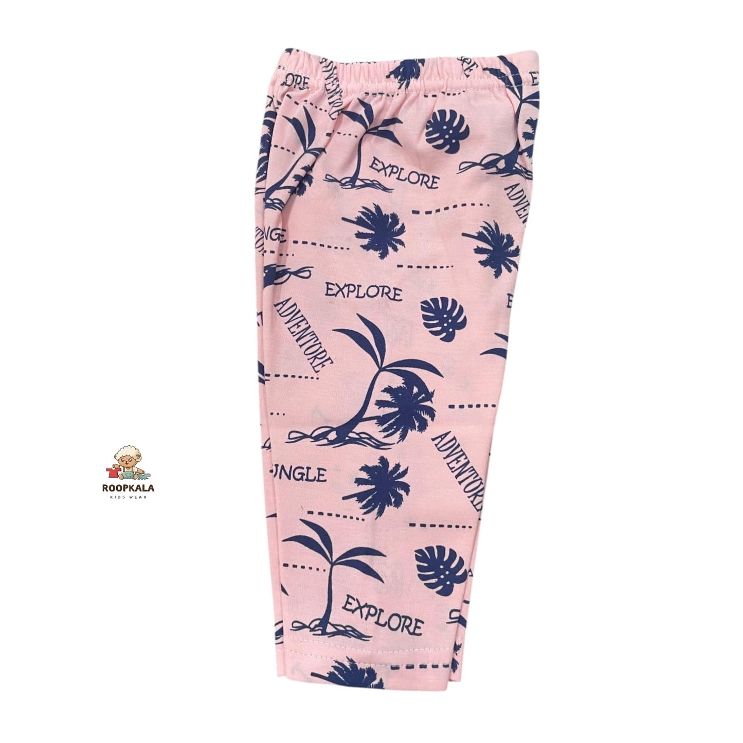 Baby Cotton Suit – Soft & Comfortable Daily Wear for 0-3months (pink)