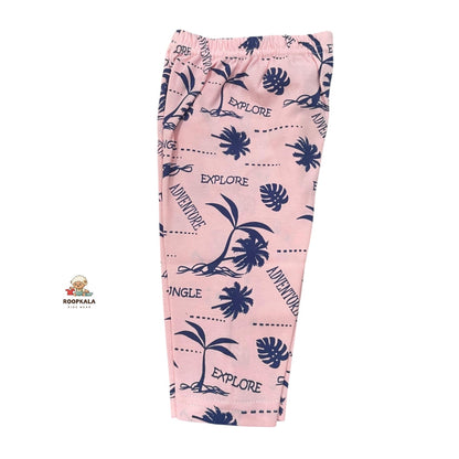 Baby Cotton Suit – Soft & Comfortable Daily Wear for 0-3months (pink)