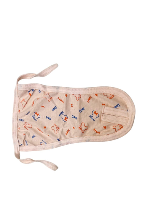 Soft Padded Baby Langot/Diaper – Washable & Reusable Cotton Comfort (peach)
