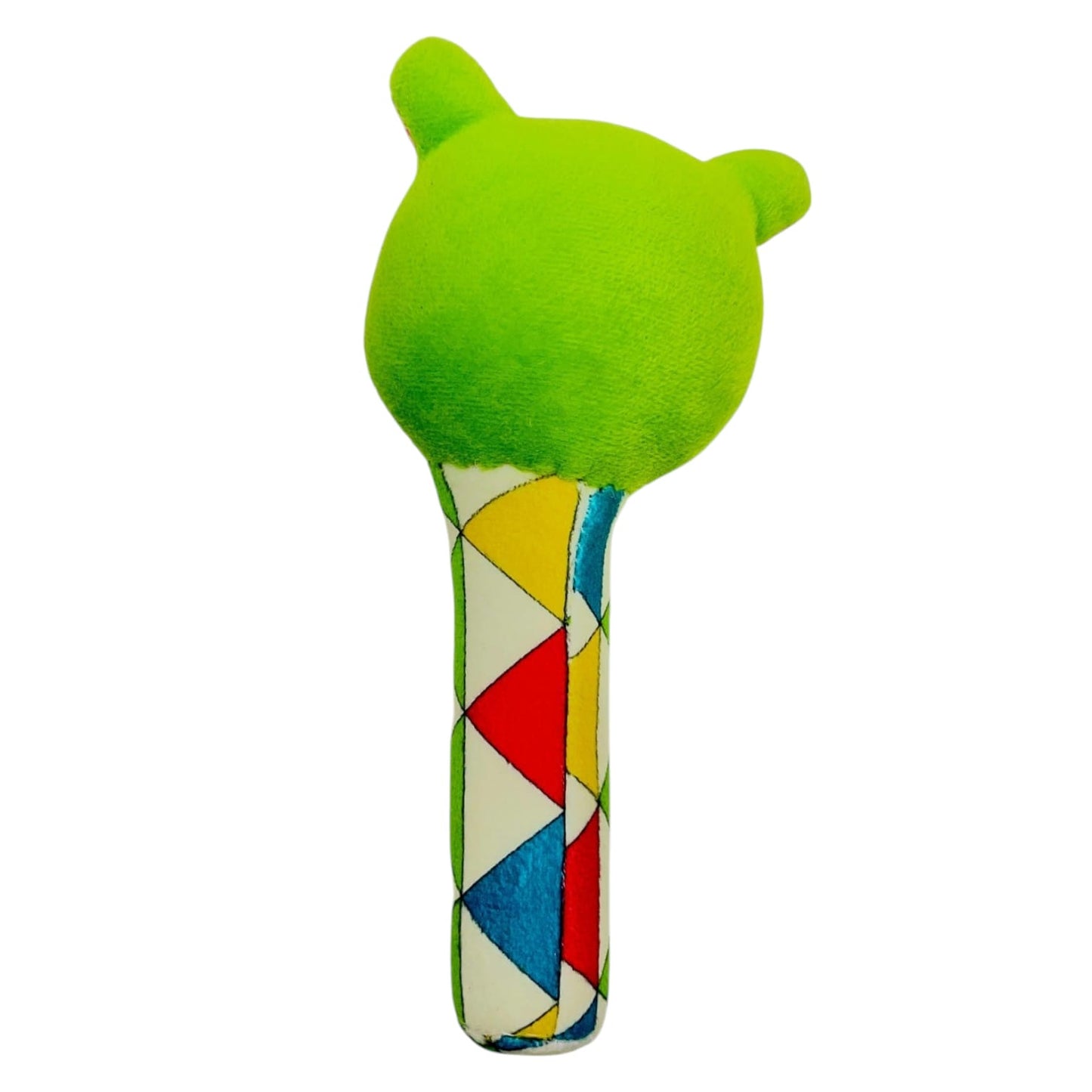 Soft Baby Rattle & Squeaky Toy – Safe, Plush & Fun Sound Play for Newborns