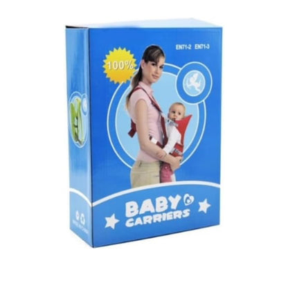 Baby Carrier Bag Adjustable with Comfortable Head Support & Buckle Straps(blue)