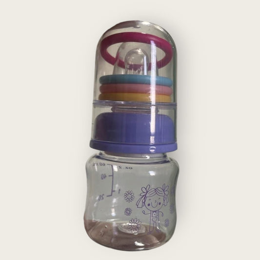 Compact 60 mL Feeding Bottle for Newborns | BPA-Free, Anti-Colic, Safe & Easy-to-Hold Baby Milk Bottle