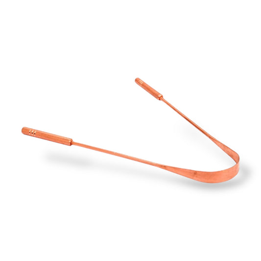 Organic Copper Tongue Cleaner for Fresh Breath & Oral Hygiene – Durable & Eco-Friendly