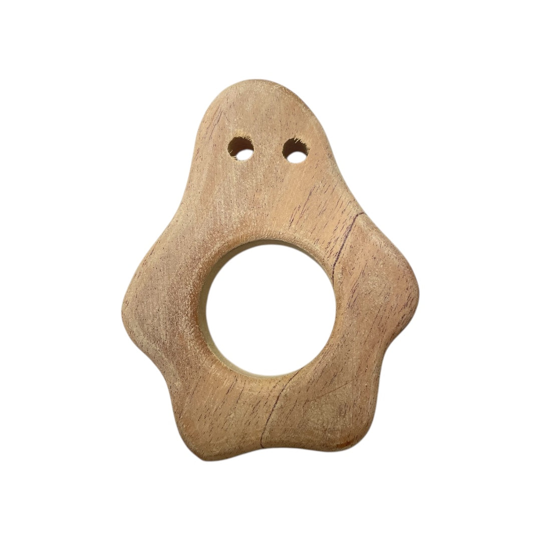 Neem Wooden Teether & Rattle for Babies of Age 0 to 3 Years( 3 piece set)