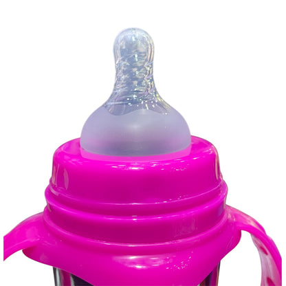 3-in-1 Baby Feeding Bottle with Handles | Stainless Steel Sipper & Straw Cup | BPA Free Toddler Bottle