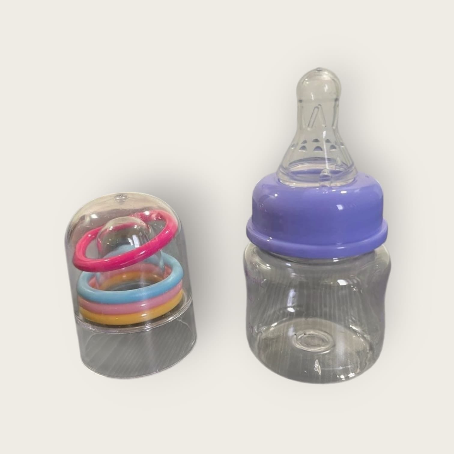 Compact 60 mL Feeding Bottle for Newborns | BPA-Free, Anti-Colic, Safe & Easy-to-Hold Baby Milk Bottle